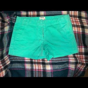 EUC Green CrewCuts (J Crew) Girls Shorts - Size 14